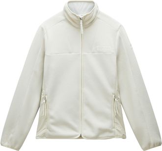 Napapijri Fleecejacke NAPAPIJRI YUPIK, Damen, Gr. XL, beige (beige dimity), Web, Aussenseite: 100% Polyamid. Obermaterial: 100% Polyester. Futter: 100% Baumwoll
