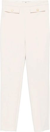 Elisabetta Franchi Pantaloni con bottoni - Toni neutri