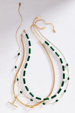 Anthropologie Shades of Sea Layering Necklaces