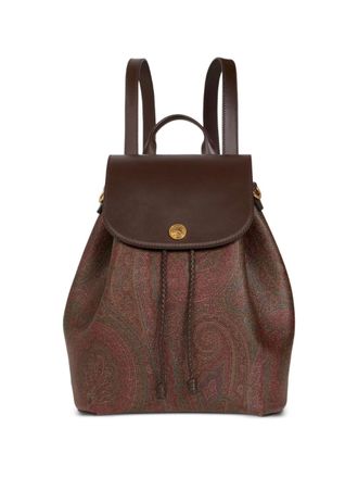 Etro medium Arnica paisley backpack - Brown