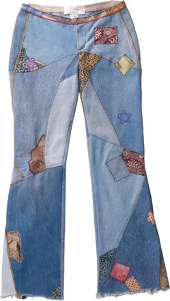 Roberto Cavalli Patchwork Jeans - 00s