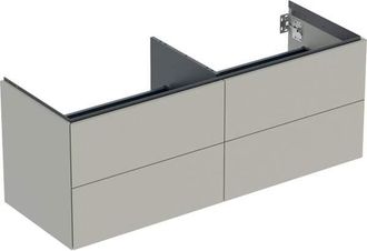 Keramag Geberit One Mueble Bajo Lavabo Para Encimera, 4 Cajones