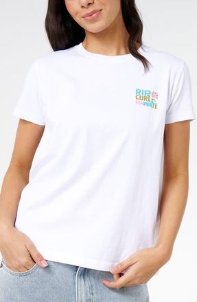 Rip Curl Catalina Island Graphic Tee in Hawaii White at Nordstrom, Size Xx-Small