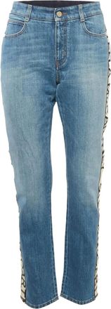 Stella McCartney Jeans met logoband - Blauw