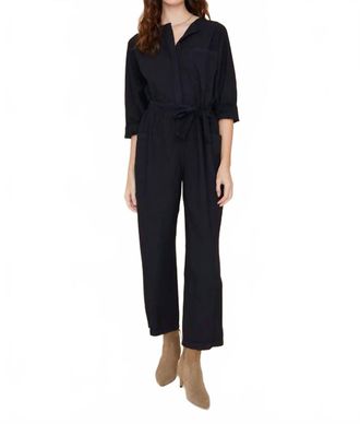 Xirena Kenton Elbow Sleeve Jumpsuit In Black