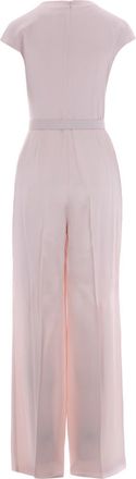 Max Mara Womens Jumpsuit Envers Satin Rose Acetate Evening Suits