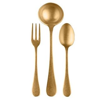 Mepra Vintage Serving Set - 3 Pieces in Gold at Nordstrom