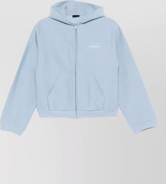 Balenciaga cotton zip-up hoodie