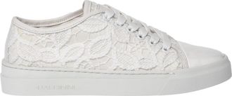 Baldinini Patent en Lace Sneaker - Dames - Sneakers - Wit - 38 EU - Leer - Schoenen