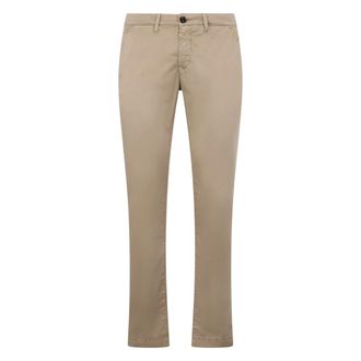 Moorer Chinos, male, Beige, Size: S Filicudi Chinos