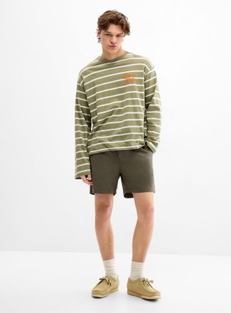 Djab Mens Washed recycled cotton deck short