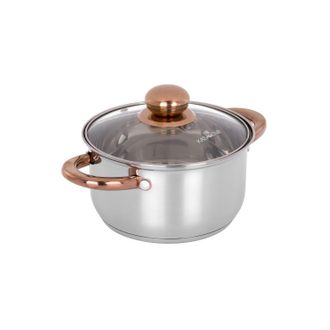 KASANOVA Pentola 18 cm acciaio inox Meravigliosa con coperchio