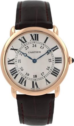Cartier Pre-owned Cartier Ronde Louis Cartier Silver Dial Mens Watch W6800251