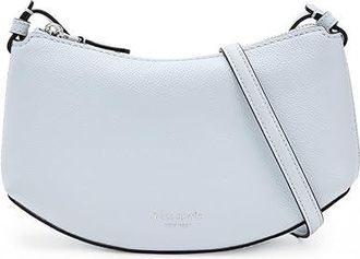 Kate Spade New York Loop Pebbled Leather Crossbody Wallet Handbags Pale Sapphirine