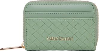 Carlo Colucci Accessoires, Dames, Groen, ONE Size, Small Wallet