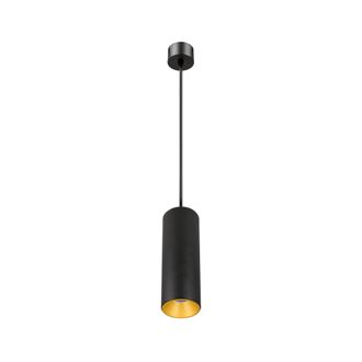 Leds - C4 Leds-c4 - Colgante Play Deco Pendant 8.6w Blanco C&aacute;lido 3000k Cri 92 Dali-2 Negro/oro Iluminaci&oacute;n Colgante Moderna