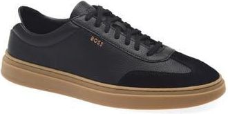 BOSS Kieran Tennis Sneaker in Charcoal at Nordstrom Rack, Size 12Us / 11Uk