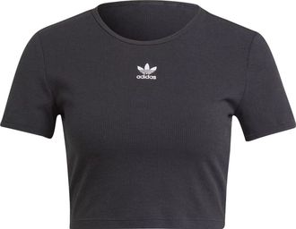 adidas (WMNS) adidas originals Essentials Rib T-Shirt Black II8057
