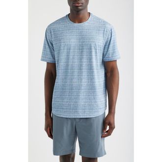 Tommy Bahama Wave Break Flip Reversible Performance T-Shirt in Tidal Tempest at Nordstrom, Size Xxx-Large