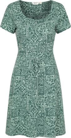 Mountain Warehouse Dames Orchidee Patroon UV Jurk (Felle Groen)