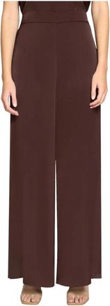Vera Mont Dames, Broeken, Bruin, Maat: 3XL Satijn