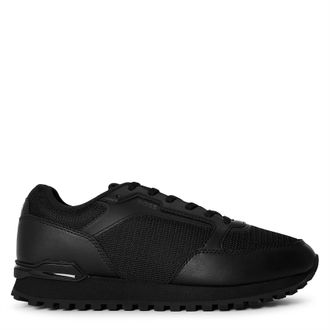 HUGO BOSS Mens Parkour L Runn Methn 10277965 Low Top Trainers in Black - Size UK 9