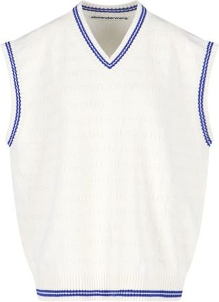 Alexander Wang Jacquard Logo Vest