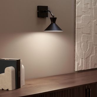 AM.PM Enkelvoudige wandlamp in ijzermetaal, Voltige