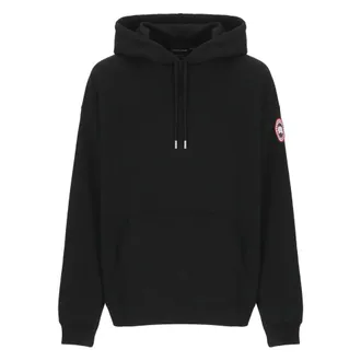 Canada Goose Hoodies, male, Black, Size: M Rove Hoodie