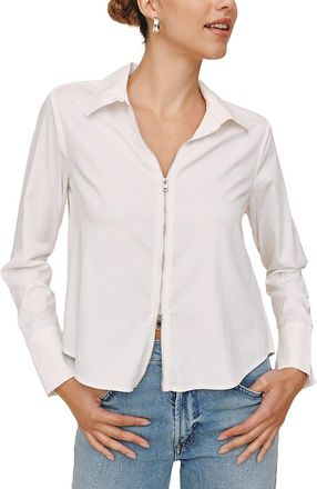 Bella Dahl Long Sleeve Zip Front Shirt