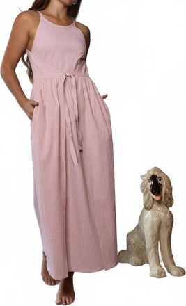 Foemina Chelsea Maxi Dress In Rose