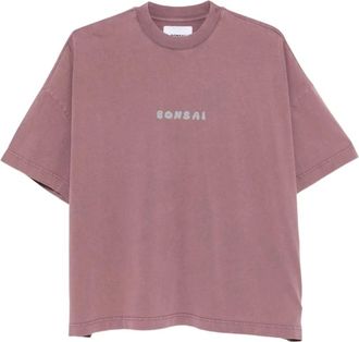 BONSAI T-Shirt Vintage Cocoa - - Tops - Uomo - Marrone - M