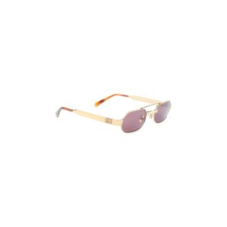 Miu Miu MU B52S Sunglasses - female - Miu Miu - Sunglasses - Yellow - 52 MM - Accessories