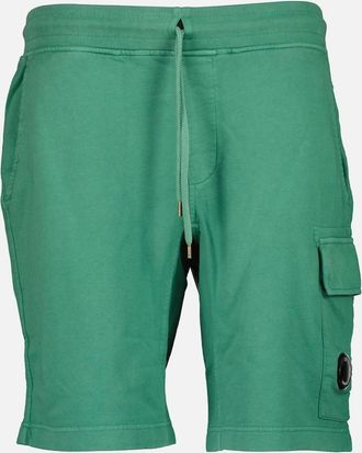 C.P. Company Mens Sweat Lens Bermudas - Green - Size: 32/30/31