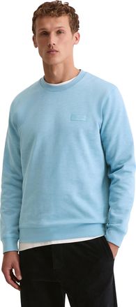 Marc O'Polo Sweatshirt MARC OPOLO regular fit aus weichem Bio-Baumwoll-Sweat, Herren, Gr. XXL, blau dawn, Sweatware, Obermaterial: 100% Baumwolle, regular fit nor