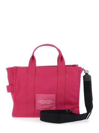 Marc Jacobs Womens Tote Bag The Medium Pink Cotton Handbags Hand