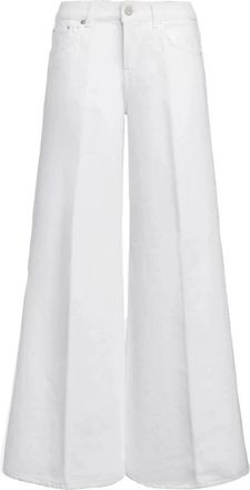 Dondup Wide Jeans - Dames - Loose Fit Jeans - Wit - W27 - Jeans