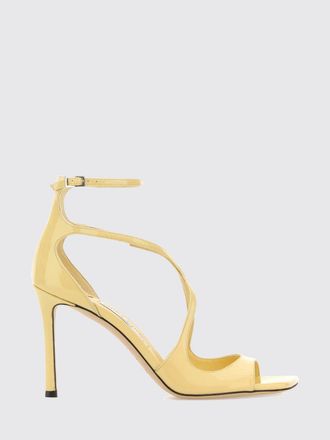 Jimmy Choo London Heeled Sandal Woman color Yellow