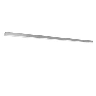 Thoro L&aacute;mpara de techo gris aluminio 4000k alt. 6 cm