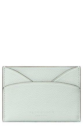 Tory Burch Romy Card Case in Light Green at Nordstrom