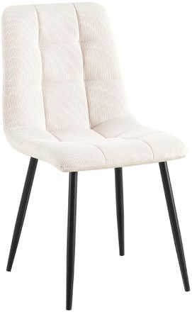Clp Silla De Comedor Antibes Cord Crema