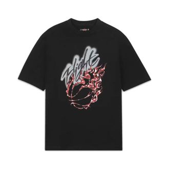 Travis Scott T-Shirts, male, Black, S, Flight Graphic Tee