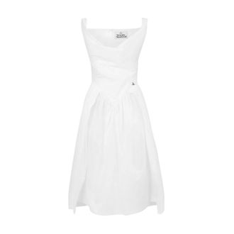 Vivienne Westwood Midi Dresses, female, White, Size: S Sunday Dress