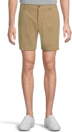 L.L.Bean Venture Stretch Chino Shorts, 7 Mens Shorts Dark Driftwood : 36 7, Nylon/Spandex