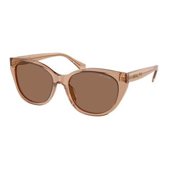 Ralph Lauren Sunglasses, female, Brown, Size: 56 MM Square Sunglasses