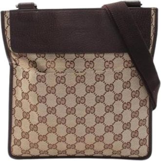Gucci Borsa Crossbody Vintage Pre-owned - - Pre-owned - Donna - Beige - ONE SIZE