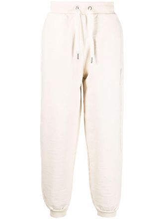 Ami Ami de Coeur organic-cotton track pants - Neutrals