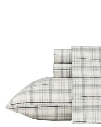 Eddie Bauer Beacon Hill Flannel Sheet Set