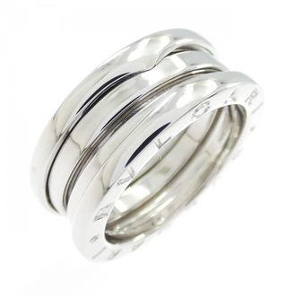 Bulgari White Gold White Gold (18K) Band Ring (Pre-Owned)