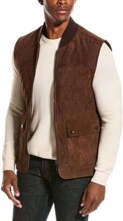 Isaia Suede Vest